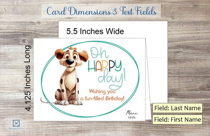 Oh Happy Day Card (#150149AS-IM)