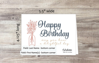 Happy Birthday Card (#150150AS)
