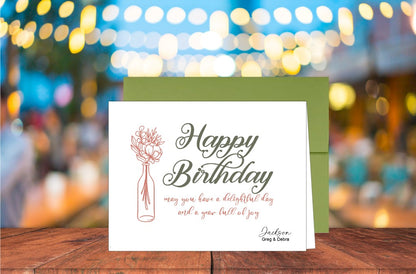 Happy Birthday Card (#150190AS)