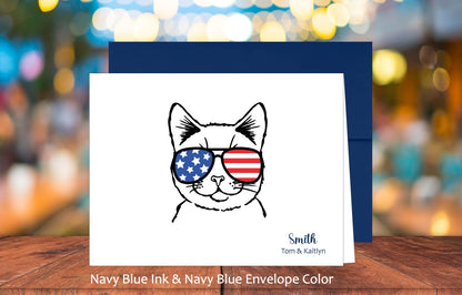 Cat Sunglasses Card (#160104AS)