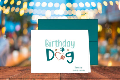 Birthday Dog Card (#160106AS)