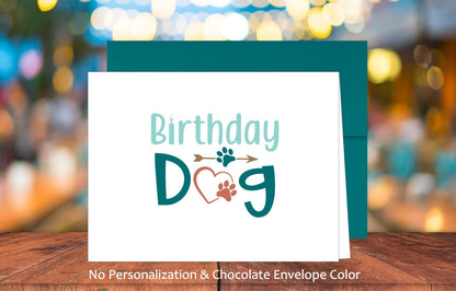 Birthday Dog Card (#160106AS)