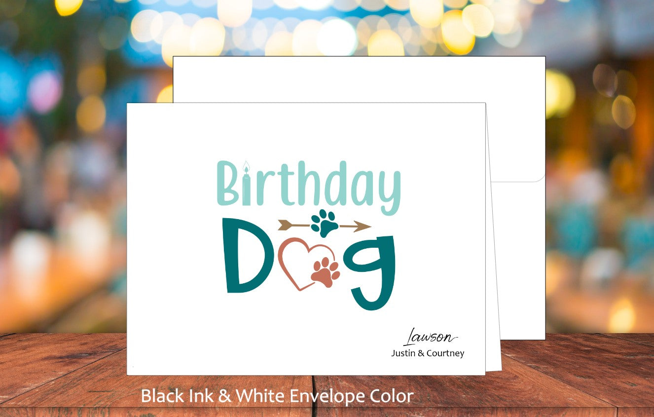 Birthday Dog Card (#160106AS)