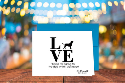 LOVE My Dog Card (Labrador Retriever) (#160113AS)