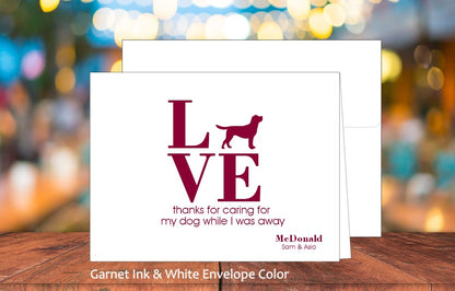 LOVE My Dog Card (Labrador Retriever) (#160113AS)