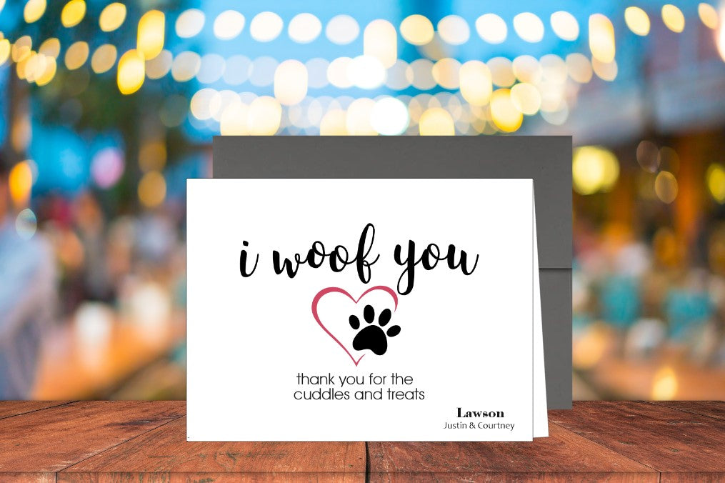 I Woof You Card (#160117AS)