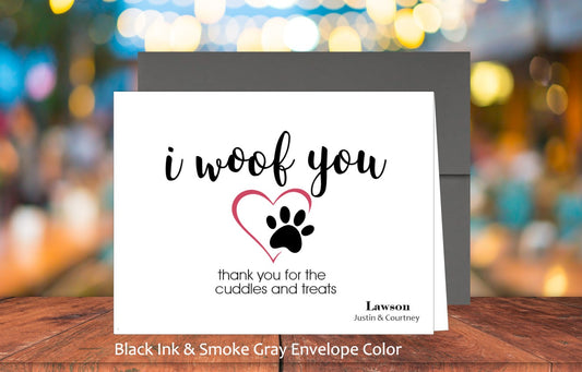 I Woof You Card (#160117AS)