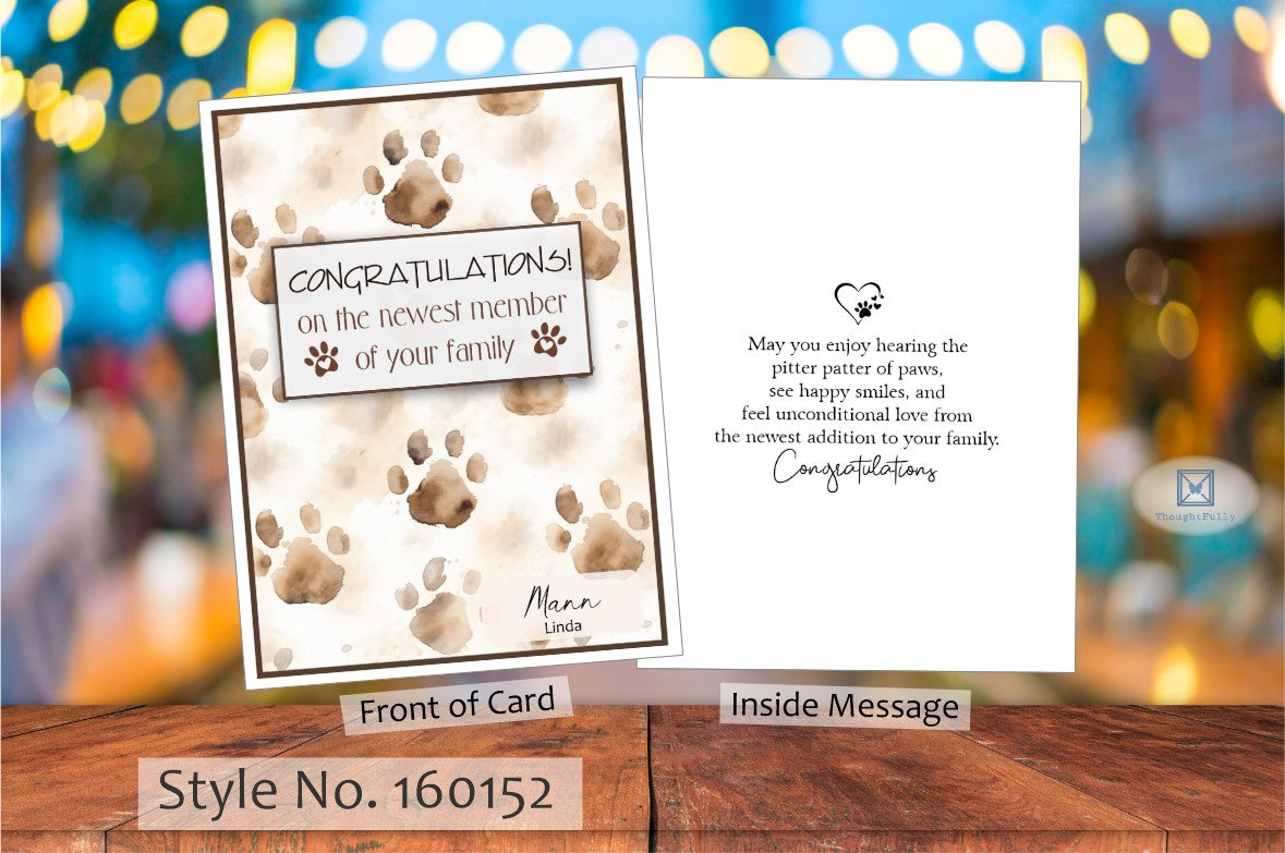 Congrats Card (Dog) (#160152AV-IM)