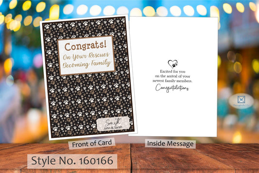 Congrats on Rescues Card (Dogs) (#160166AV-IM)