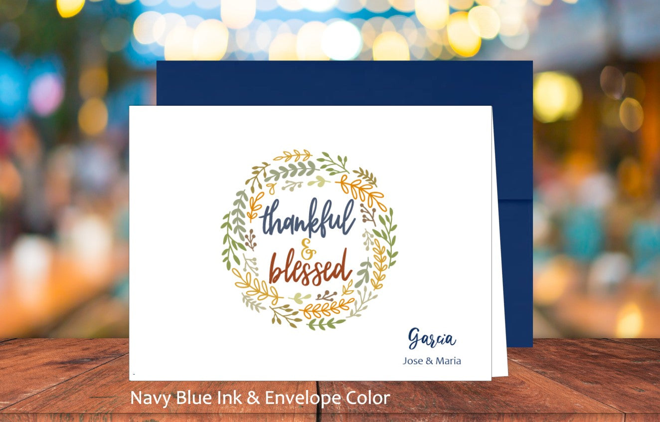 Thankful & Blessed Card (#180101AS)