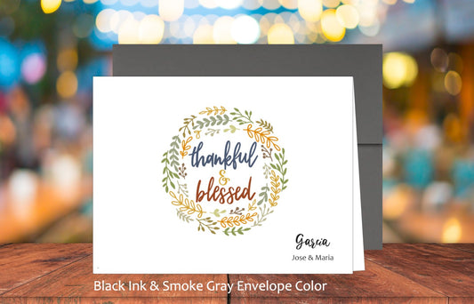 Thankful & Blessed Card (#180101AS)