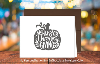 Happy Thanksgiving Card (#180102AS)