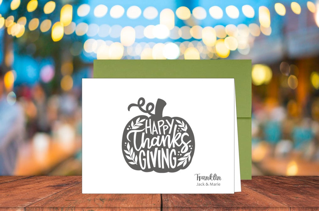 Happy Thanksgiving Card (#180102AS)