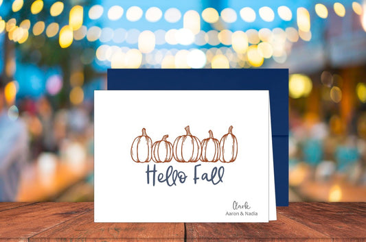 Hello Fall Card (#180104AS)