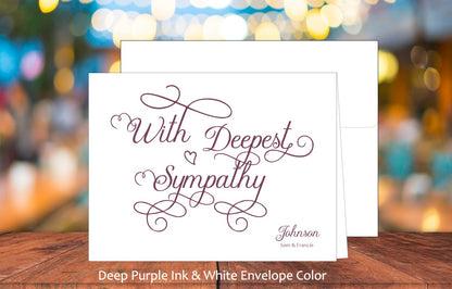 With Deepest Sympathy Card (#190101AS)