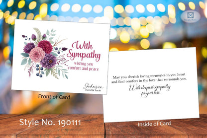 With Sympathy Card (#190111AS)