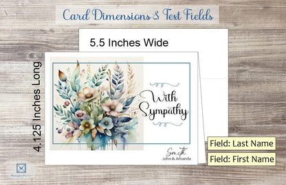 With Sympathy Card (#190112AS)