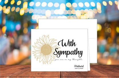 With Sympathy Card (#190130AS)