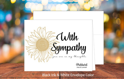 With Sympathy Card (#190130AS)