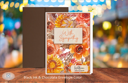 With Sympathy Card (Fall Season) (#190135AV-IM)