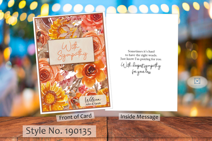 With Sympathy Card (Fall Season) (#190135AV-IM)