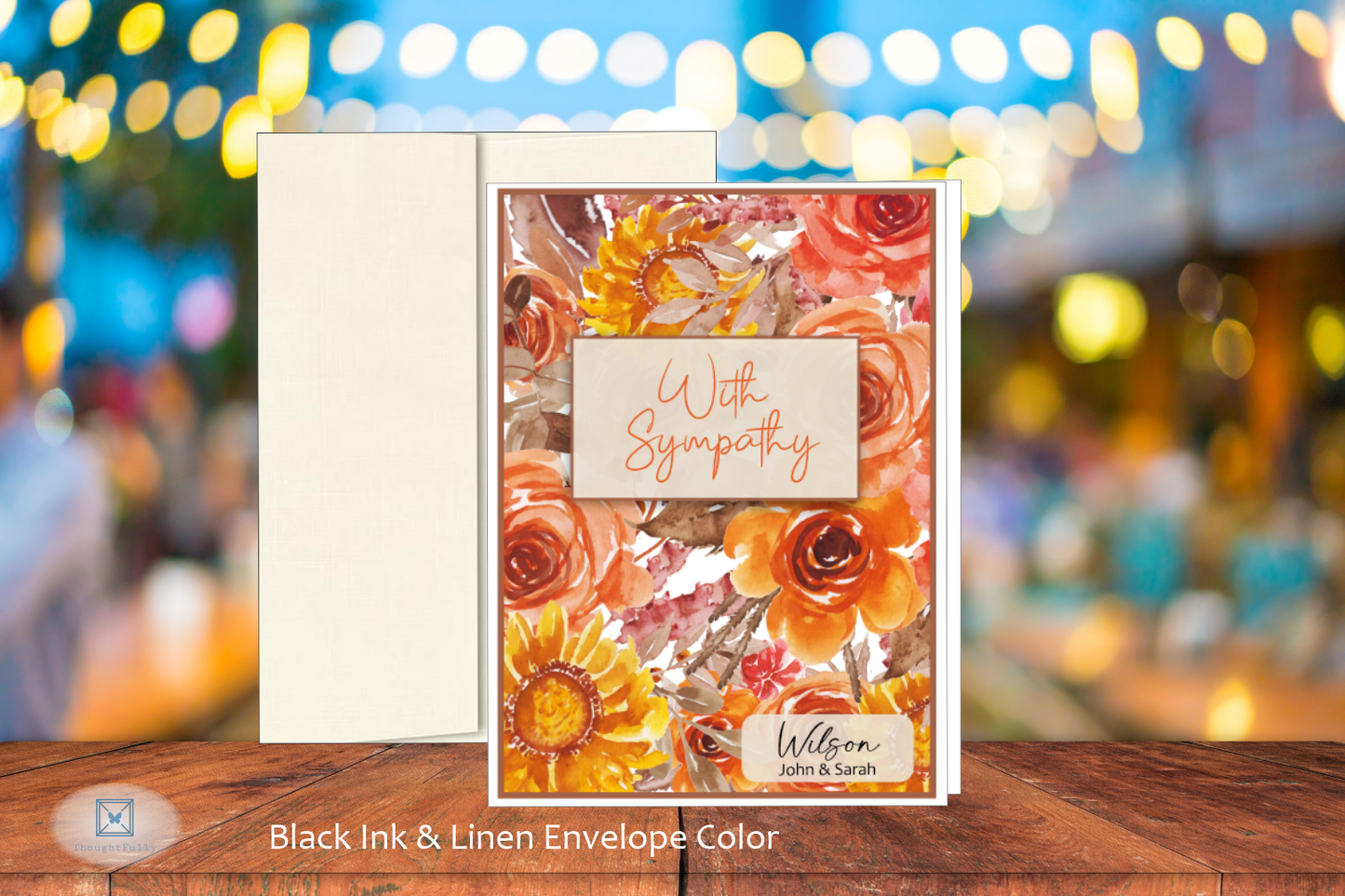 With Sympathy Card (Fall Season) (#190135AV-IM)