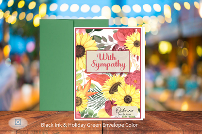 With Sympathy Card (Fall Season) (#190136AV-IM)