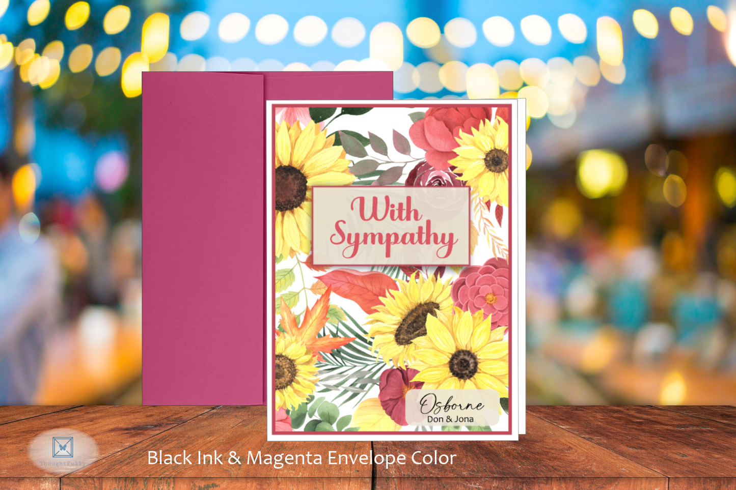 With Sympathy Card (Fall Season) (#190136AV-IM)