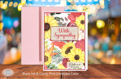 With Sympathy Card (Fall Season) (#190136AV-IM)
