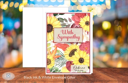With Sympathy Card (Fall Season) (#190136AV-IM)