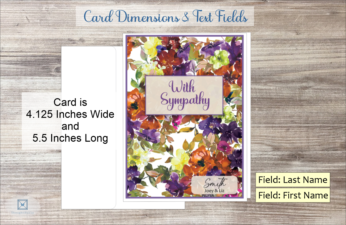 With Sympathy Card (Fall Season) (#190137AV-IM)