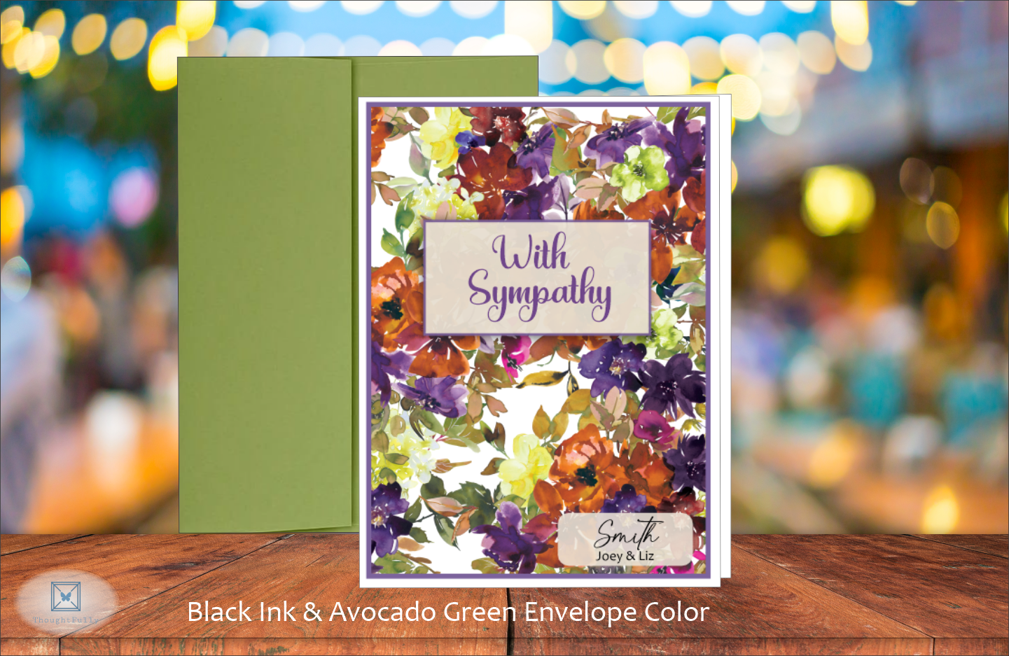 With Sympathy Card (Fall Season) (#190137AV-IM)