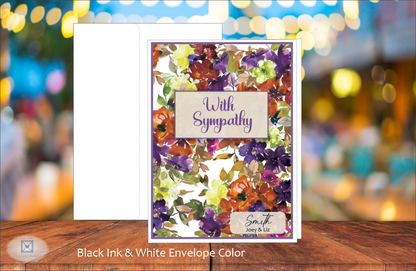 With Sympathy Card (Fall Season) (#190137AV-IM)
