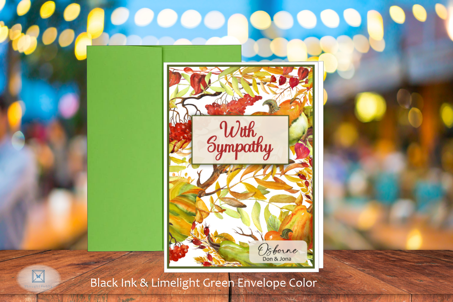 With Sympathy Card (Fall Season) (#190138AV-IM)