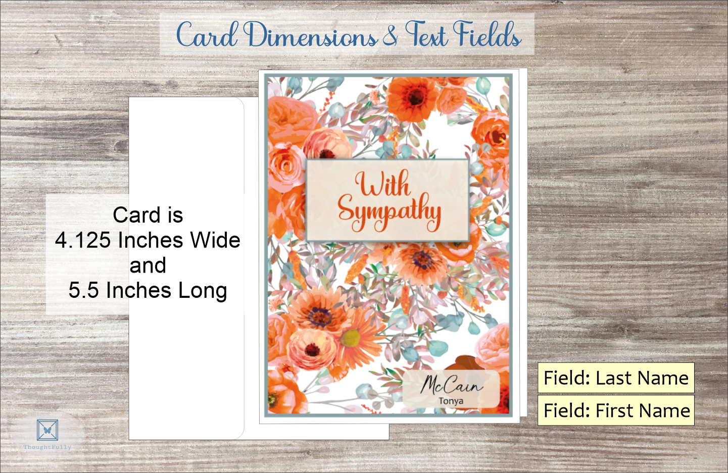 With Sympathy Card (Fall Season) (#190139AV-IM)