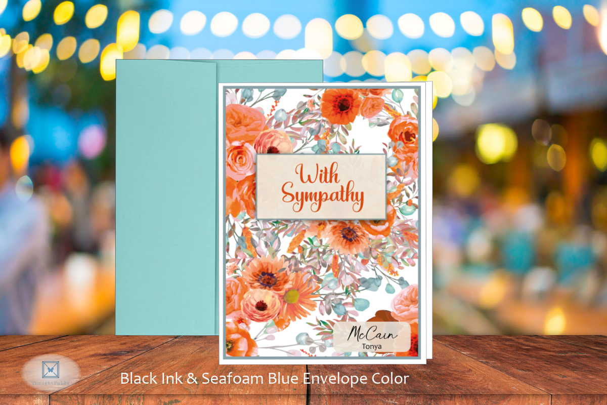 With Sympathy Card (Fall Season) (#190139AV-IM)