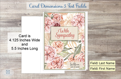 With Sympathy Card (Fall Season) (#190140AV-IM)