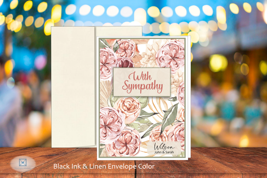 With Sympathy Card (Fall Season) (#190140AV-IM)