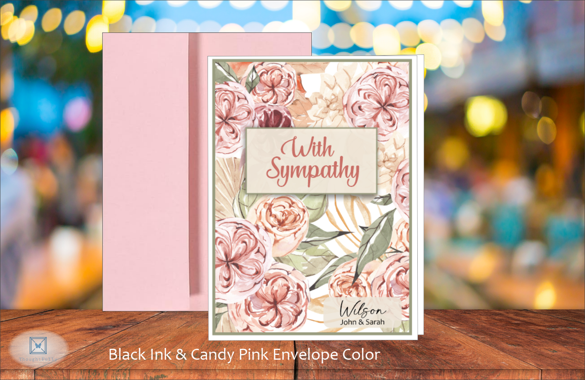 With Sympathy Card (Fall Season) (#190140AV-IM)