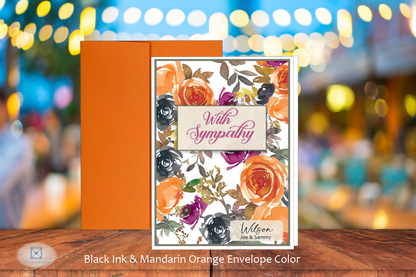 With Sympathy Card (Fall Season) (#190141AV-IM)