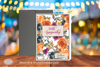With Sympathy Card (Fall Season) (#190141AV-IM)