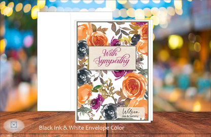 With Sympathy Card (Fall Season) (#190141AV-IM)