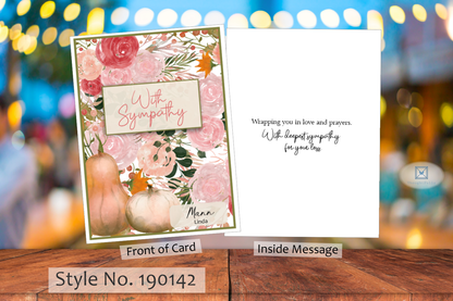 With Sympathy Card (Fall Season) (#190142AV-IM)