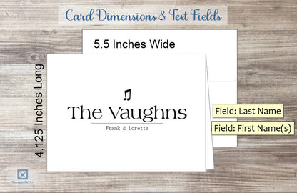 Name In Middle of Card (#210114AS)