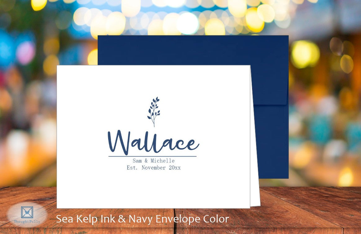 Name In Middle of Card (#210117AS)