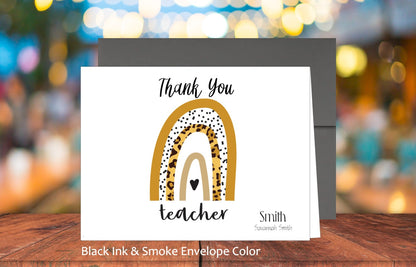 Thank You Teacher Card (#220111AS)