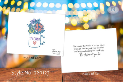 Teacher 2 Bundle - Pick 4 Cards (#230121BD)