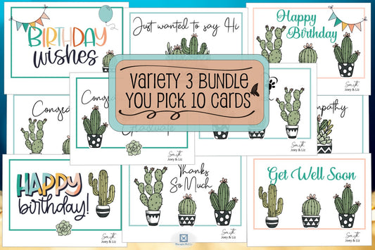 Pick 10 Cards - Variety 3 Bundle (#230115BD)