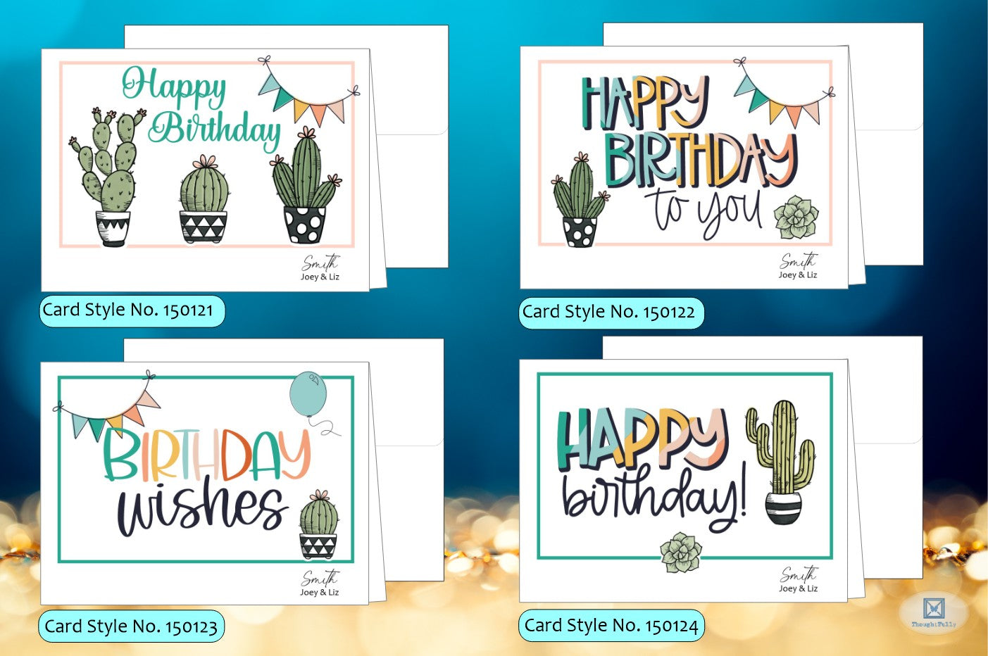 Pick 4 Cards - Birthday 3 Bundle (#230116BD)
