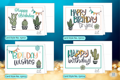 Pick 4 Cards - Birthday 3 Bundle (#230116BD)